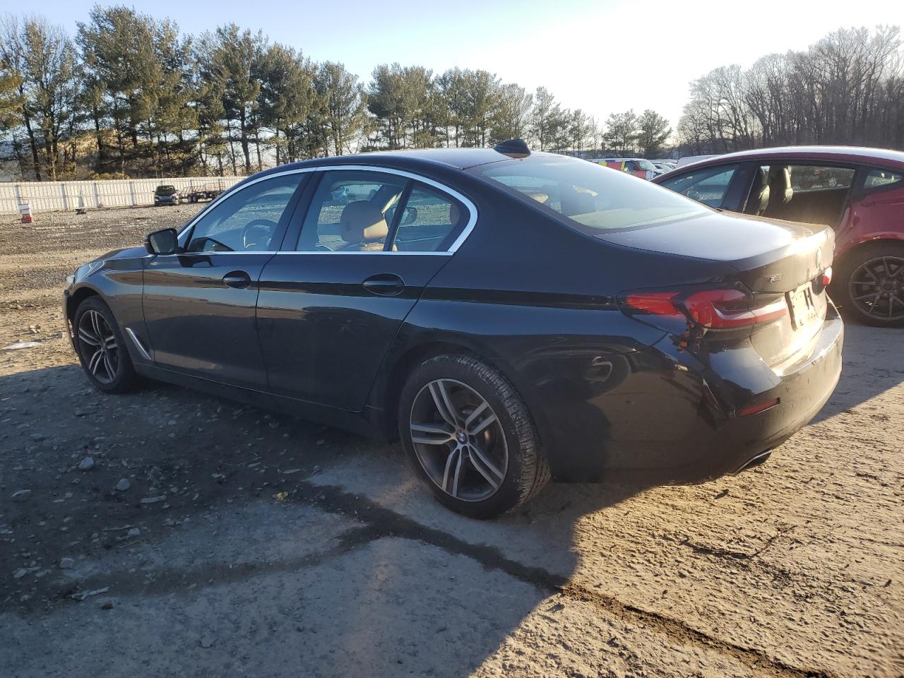 2021 BMW 5er VIN WBA73BJ06MWW89834 Copart auction photo, front end damage thumbnail 2