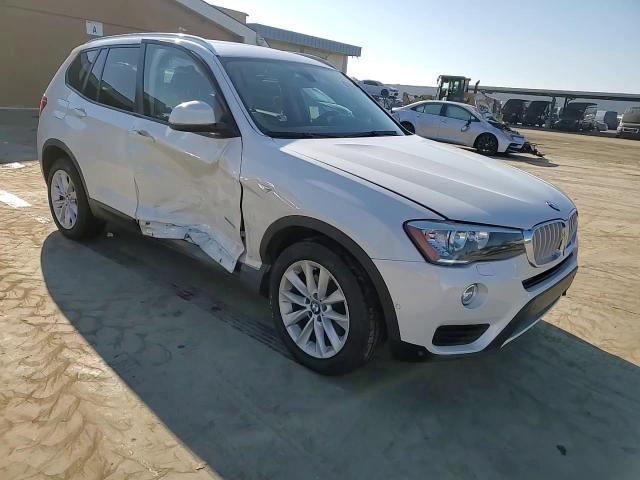 2017 BMW X3 VIN 5UXWZ7C36H0V88866 Copart auction photo, side / undercarriage damage thumbnail 11