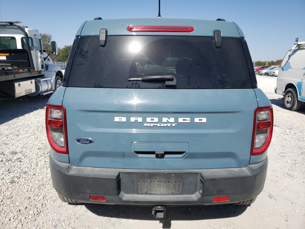2021 Ford Bronco VIN 3FMCR9B65MRA45199 Copart auction photo, front end / side damage thumbnail 6