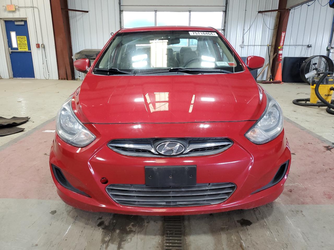 2013 Hyundai Accent VIN KMHCT4AE2DU584188 Copart auction photo, mechanical / rear end damage thumbnail 5