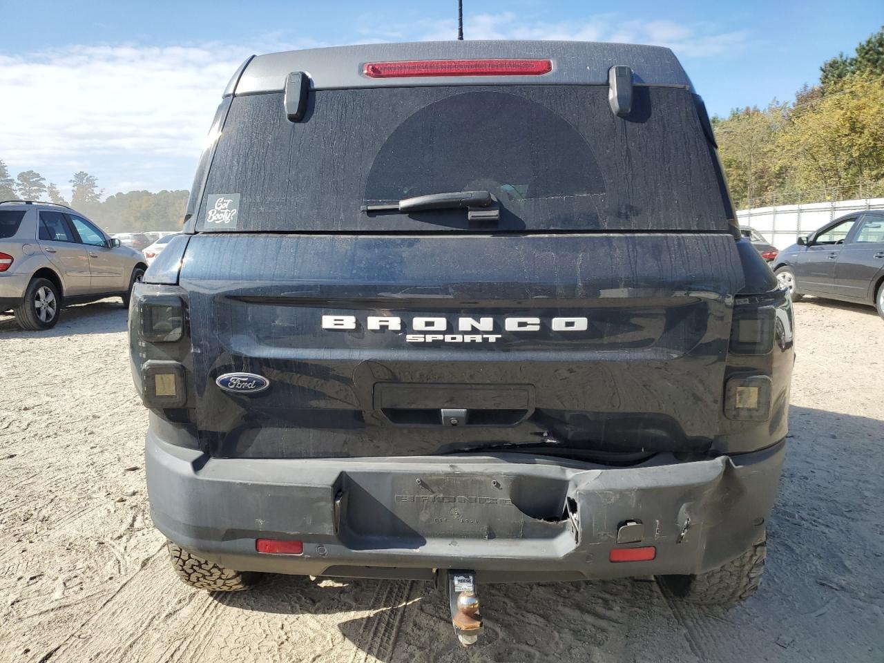 2021 Ford Bronco VIN 3FMCR9D98MRA06808 Copart auction photo, front end / rear end damage thumbnail 6