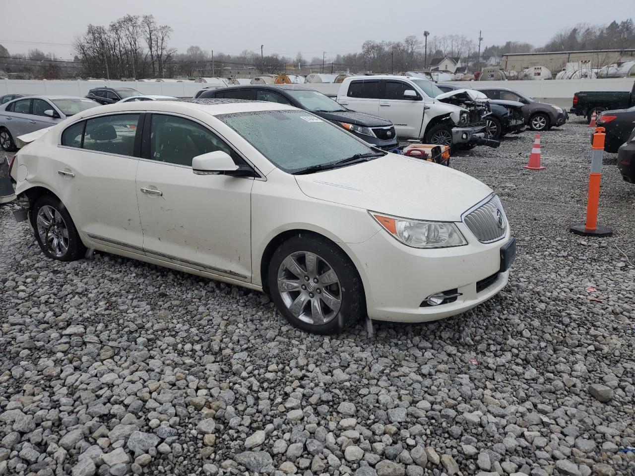 2012 Buick LaCrosse VIN 1G4GF5E35CF311255 Copart auction photo, rear end / frame damage damage thumbnail 4