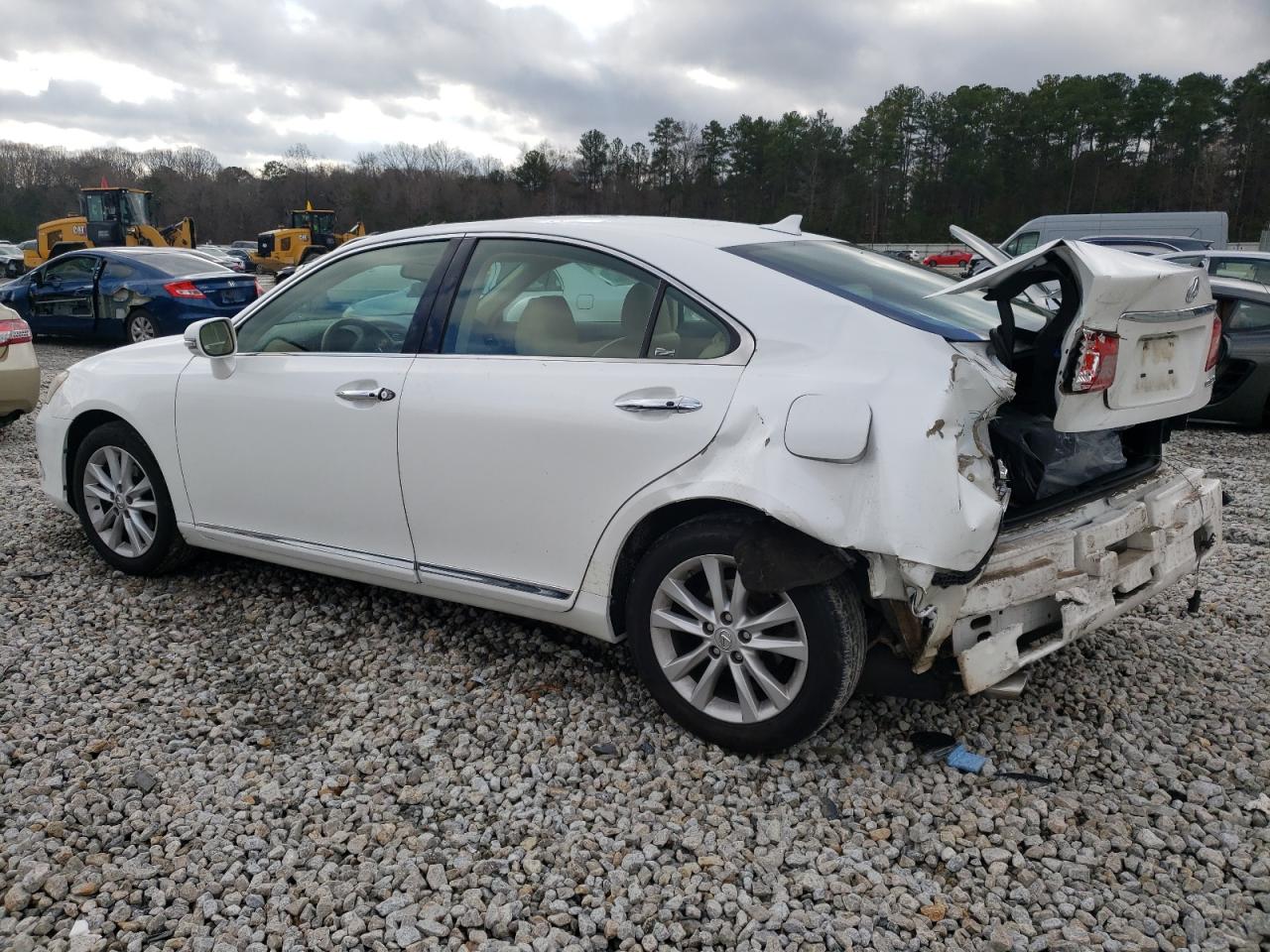 2011 Lexus ES VIN JTHBK1EG5B2454331 Copart auction photo, rear end damage thumbnail 2