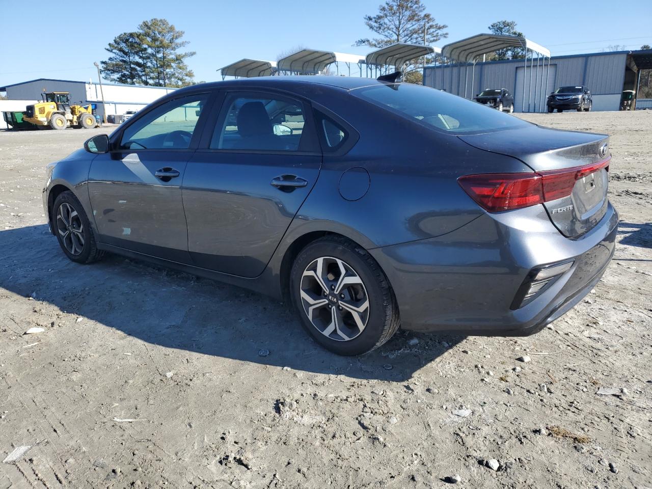 2019 KIA Forte VIN 3KPF24AD7KE086138 Copart auction photo, side / rear end damage thumbnail 2