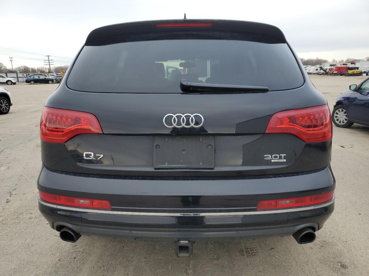 2015 Audi Q7 VIN WA1LGAFE1FD019377 Copart auction photo, front end damage thumbnail 6