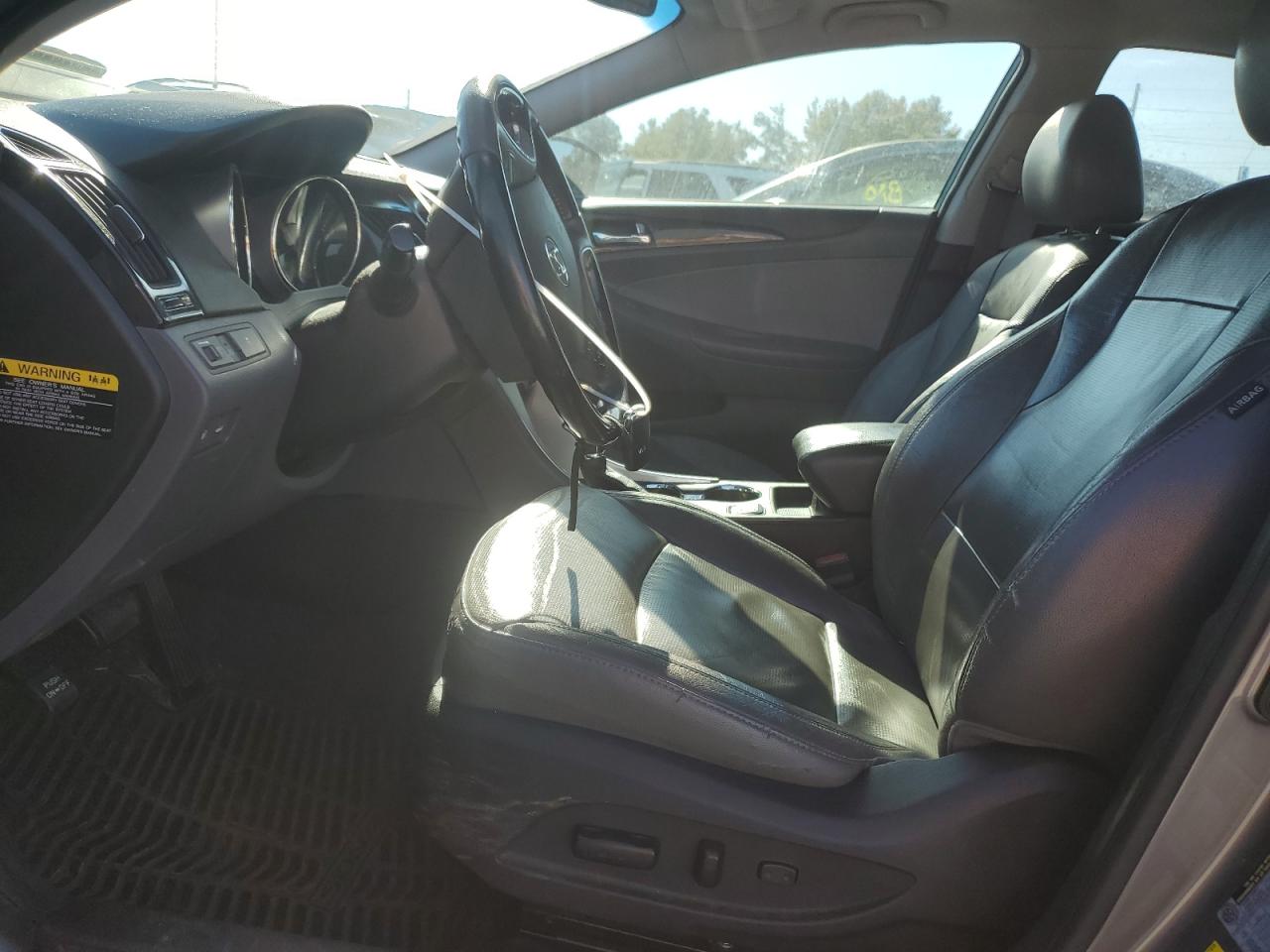 2013 Hyundai Sonata VIN 5NPEC4AC5DH597605 Copart auction photo, side / front end damage thumbnail 7