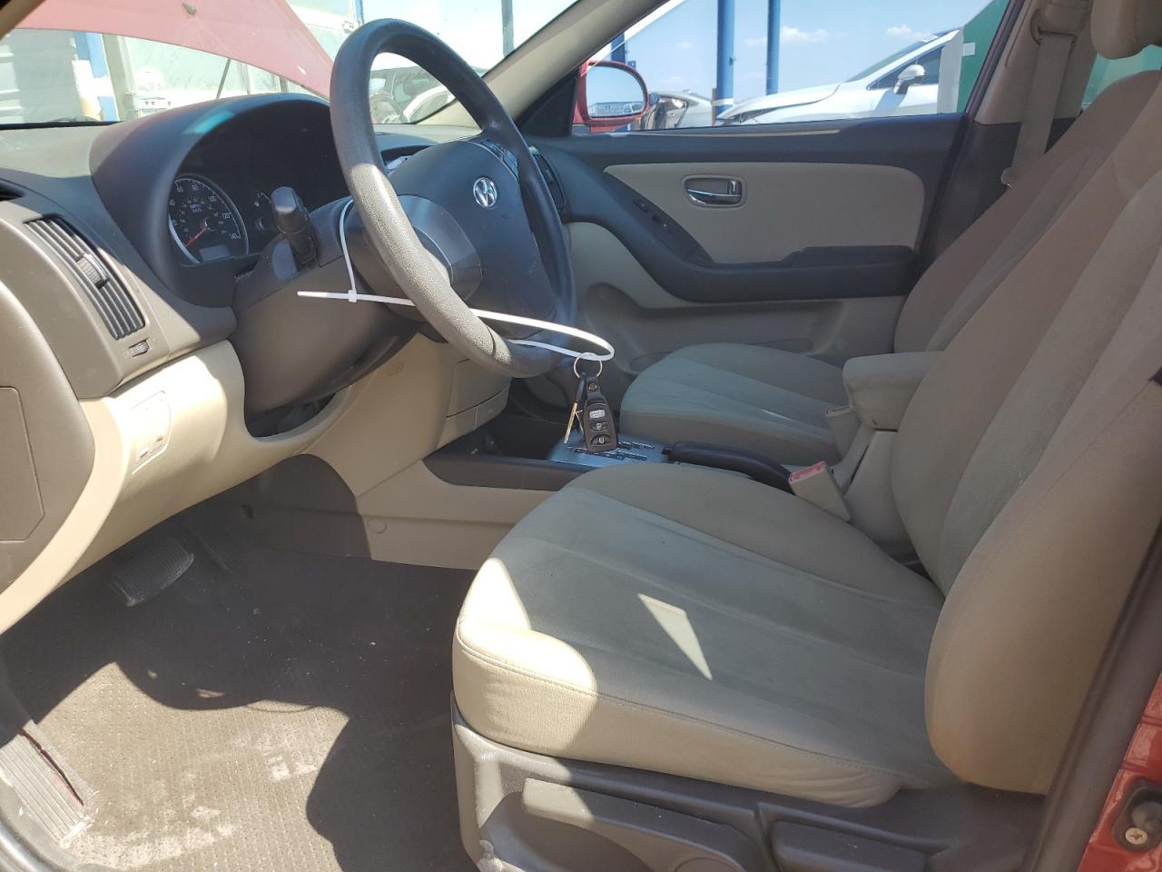 2010 Hyundai Elantra VIN KMHDU4AD8AU103462 Copart auction photo, normal wear damage thumbnail 7