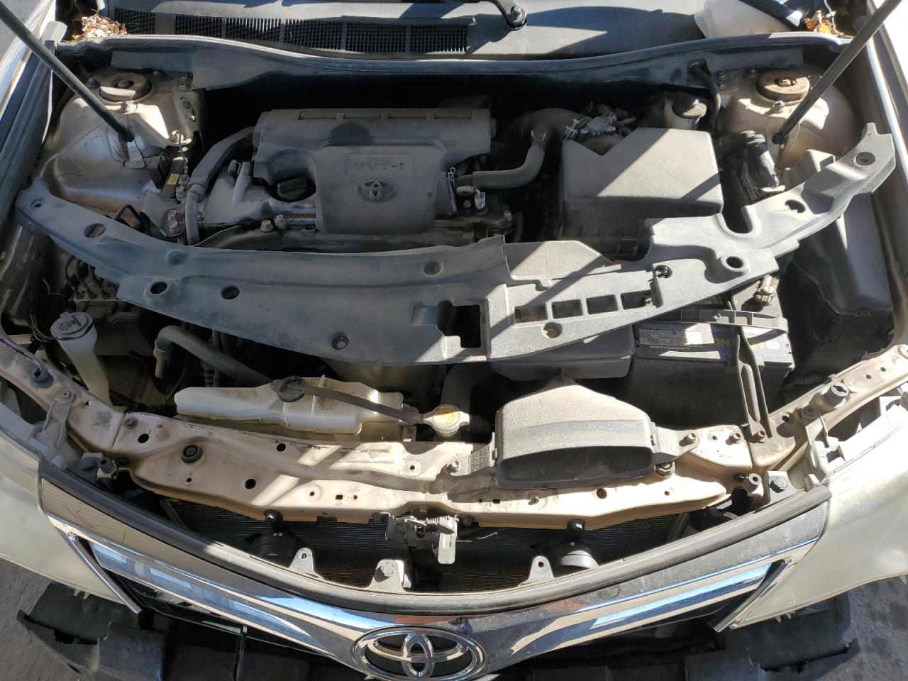 2012 Toyota Camry VIN 4T4BF1FK8CR265883 Copart auction photo, rear end / front end damage thumbnail 11