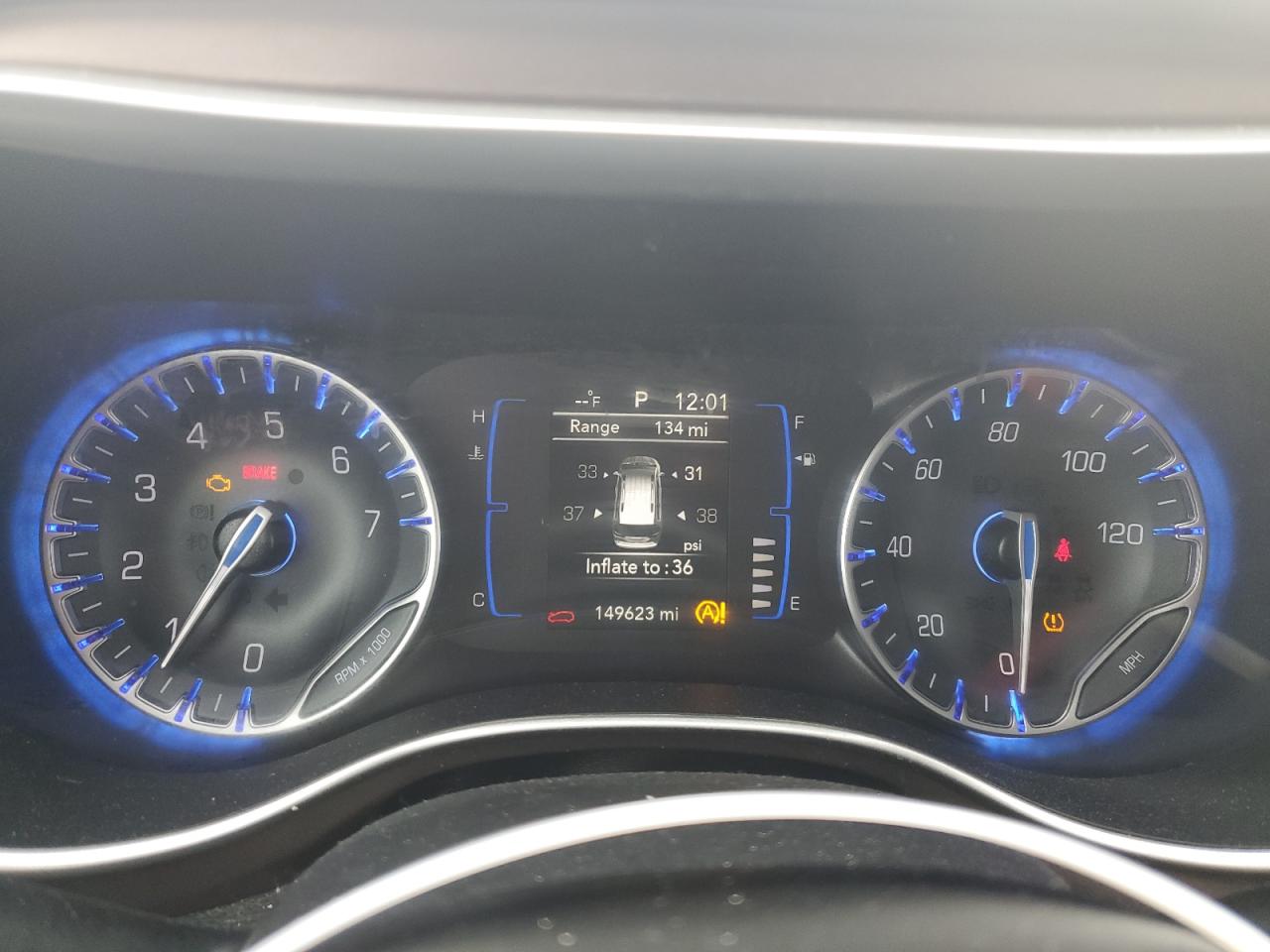 2019 Chrysler Pacifica VIN 2C4RC1BG5KR537356 Copart auction photo, front end damage thumbnail 9