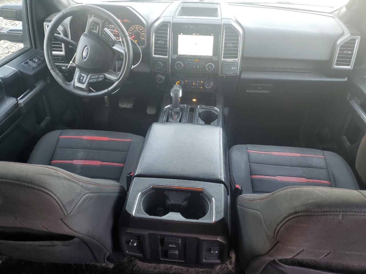 2016 Ford F-150 VIN 1FTFW1EF7GFC92345 Copart auction photo, front end / top/roof damage thumbnail 8