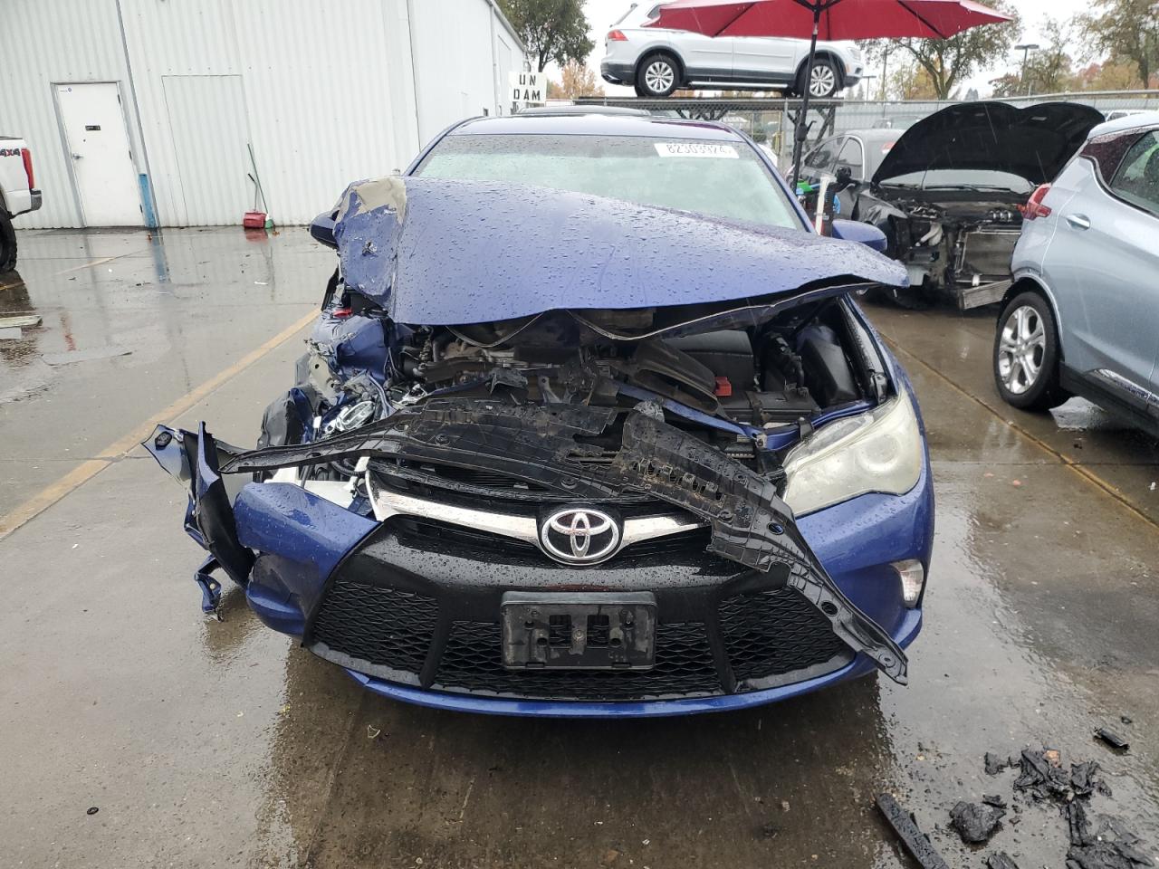 2016 Toyota Camry VIN 4T1BF1FK0GU590320 Copart auction photo, front end damage thumbnail 5