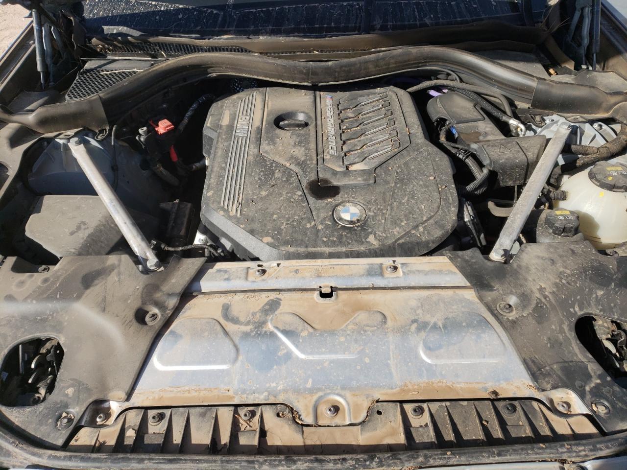 2022 BMW X3 M VIN 5UX83DP01N9L87327 Copart auction photo, water/flood damage thumbnail 12