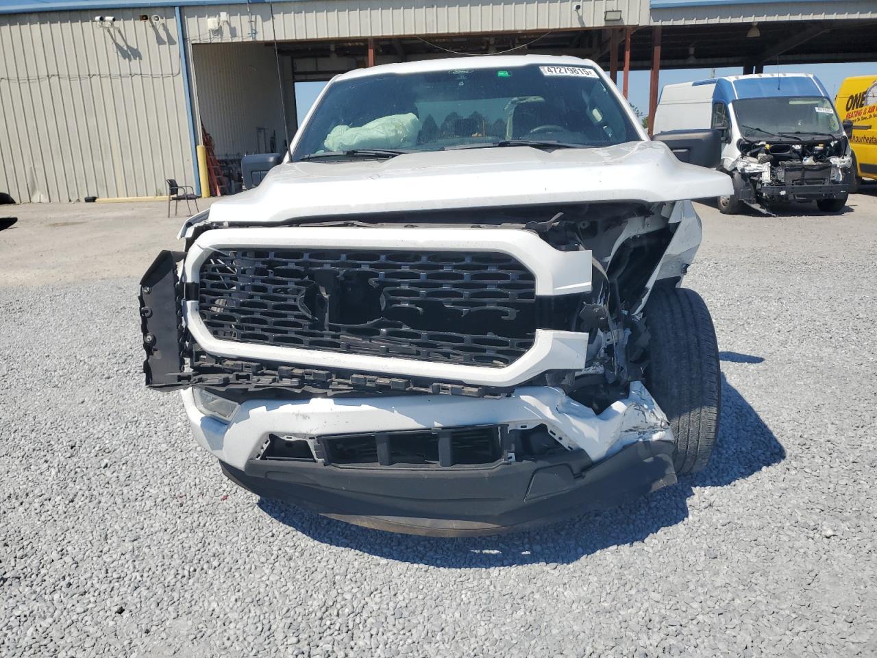 2021 Ford F-150 VIN 1FTEW1CP2MFC59174 Copart auction photo, front end damage thumbnail 5
