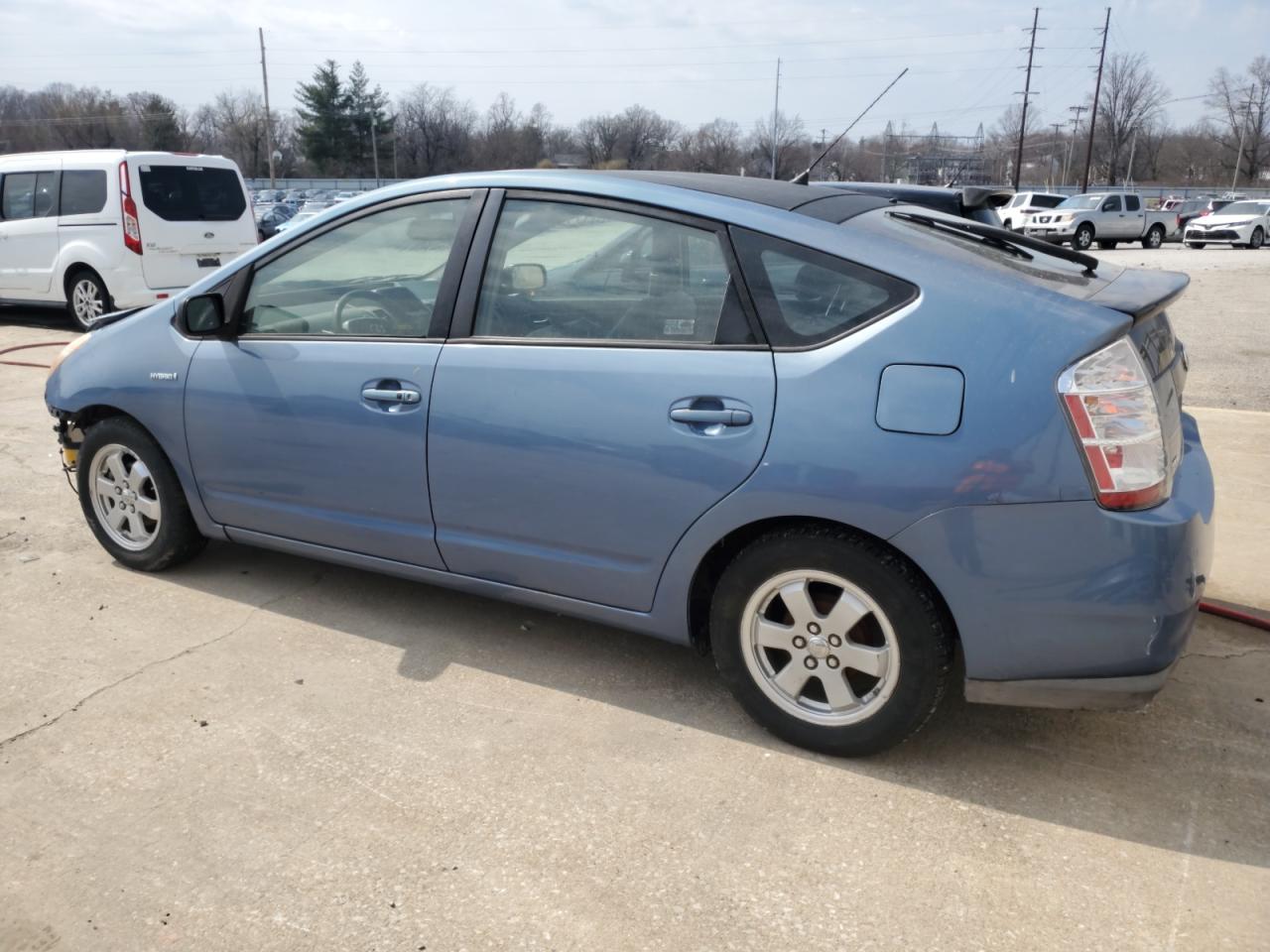 2007 Toyota Prius VIN JTDKB20U077688715 Copart auction photo, front end damage thumbnail 2