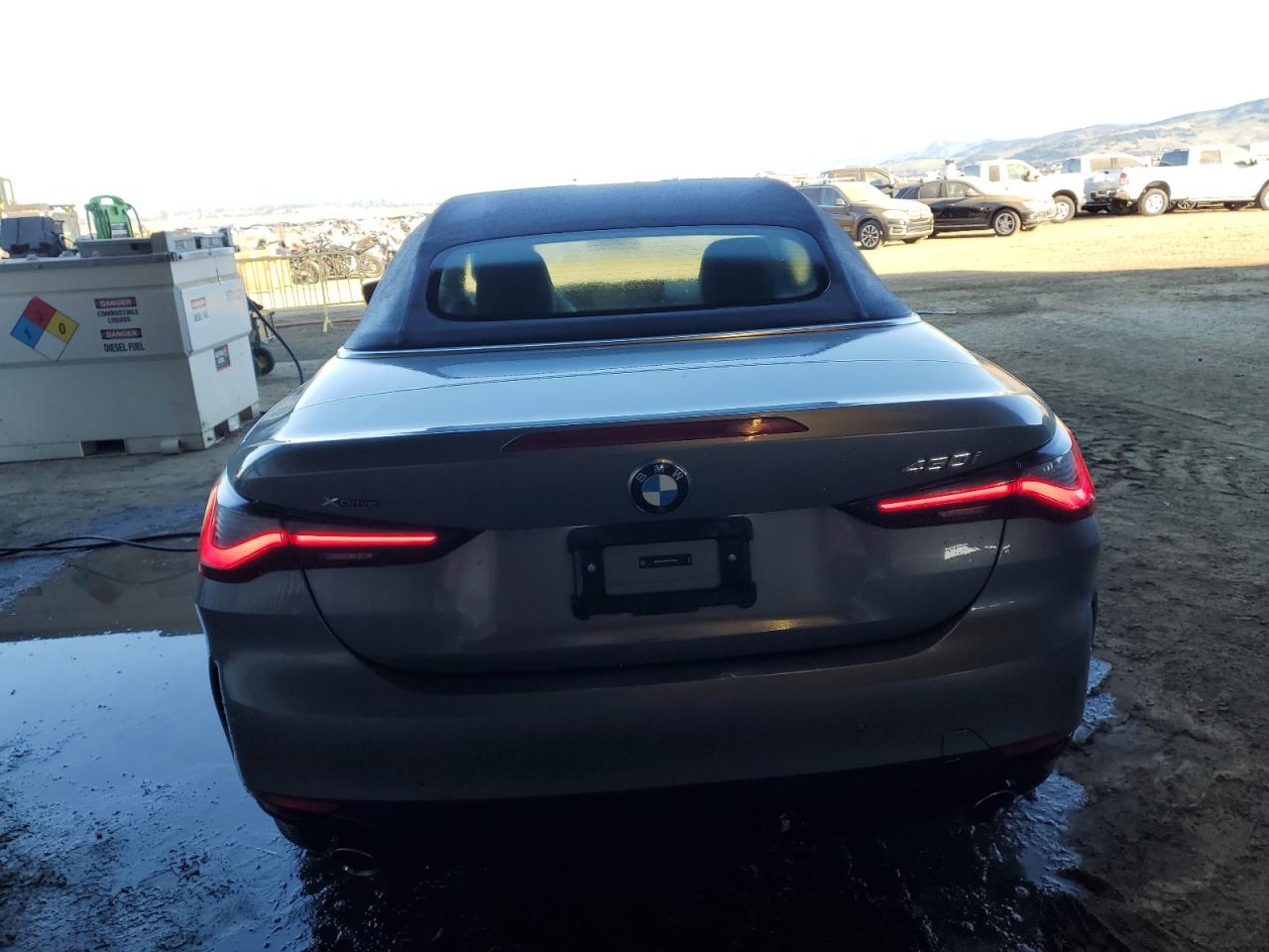 2024 BMW 4er VIN WBA43AT06RCP09938 Copart auction photo, undercarriage damage thumbnail 6