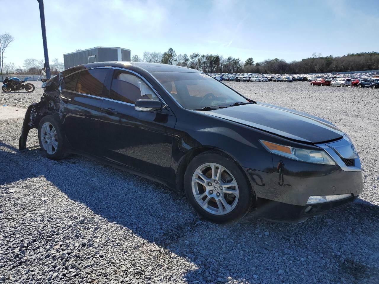 2009 Acura TL VIN 19UUA86239A001187 Copart auction photo, rear end / side damage thumbnail 4