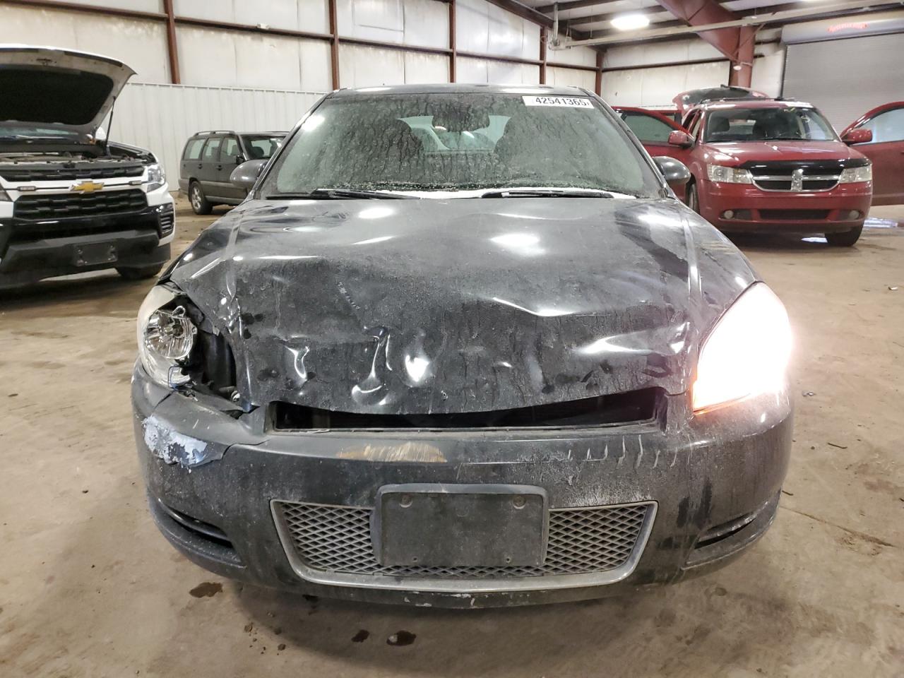 2013 Chevrolet Impala VIN 2G1WG5E36D1159341 Copart auction photo, front end / side damage thumbnail 5