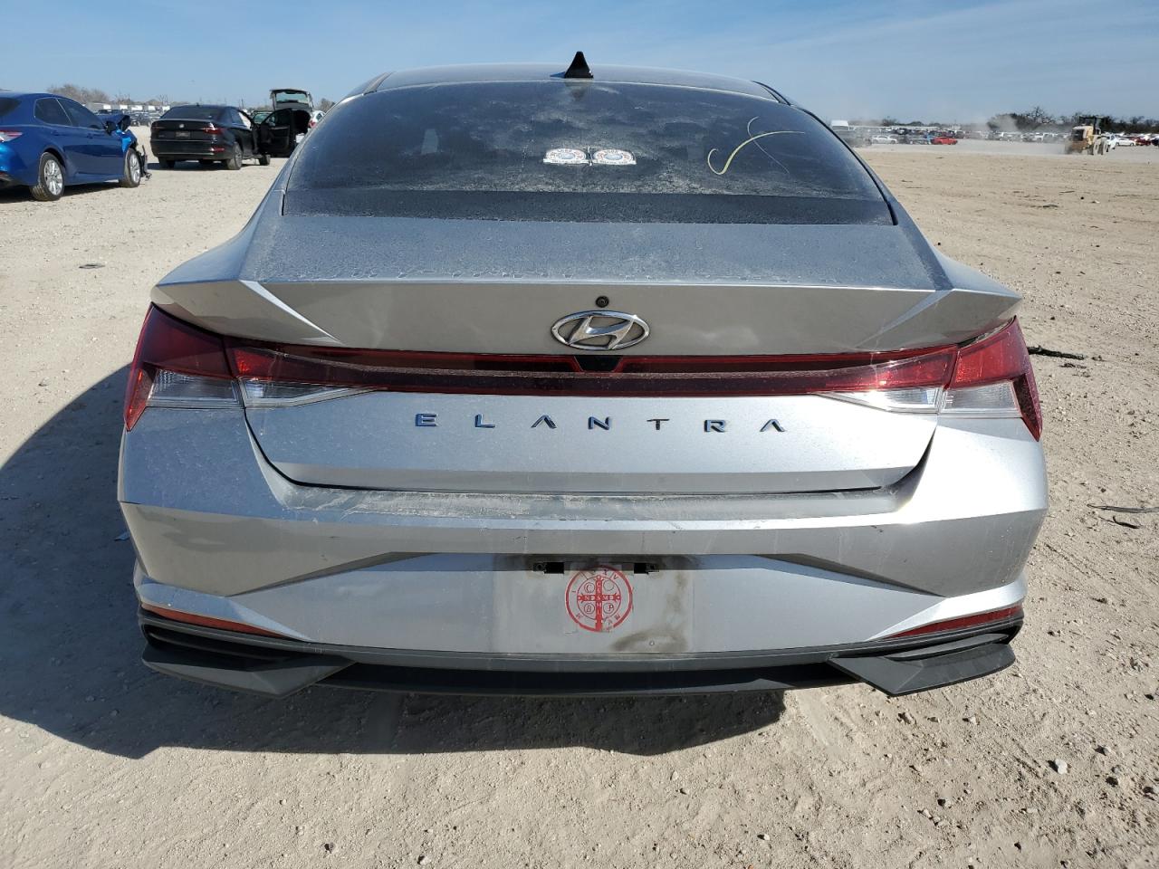 2021 Hyundai Elantra VIN 5NPLL4AG8MH029133 Copart auction photo, front end / minor dent/scratches damage thumbnail 6