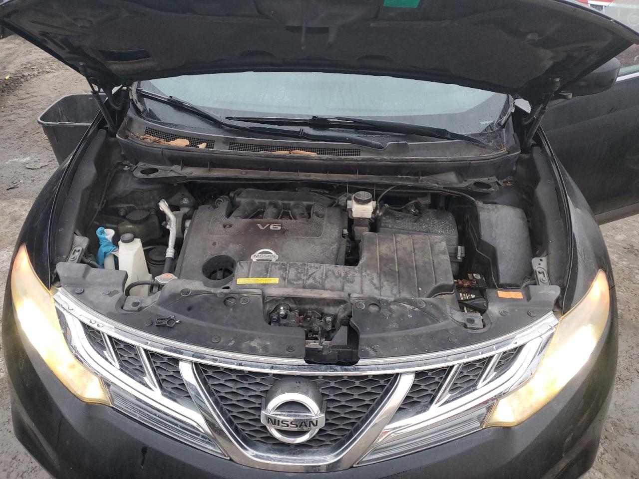 2011 Nissan Murano VIN JN8AZ1FY2BW002768 Copart auction photo, all over damage thumbnail 12
