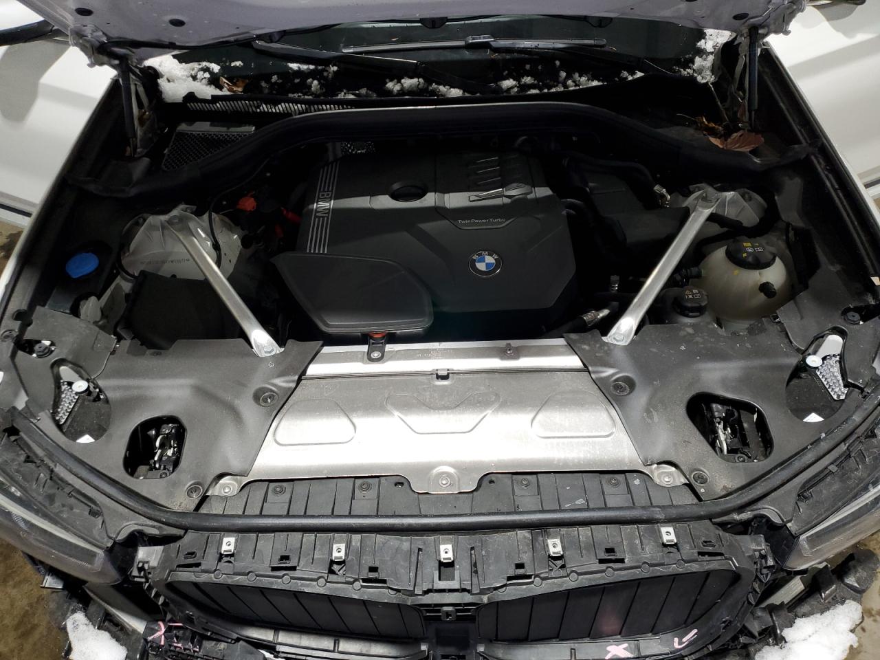 2024 BMW X4 VIN 5UX33DT05R9W69072 Copart auction photo, front end / undercarriage damage thumbnail 12