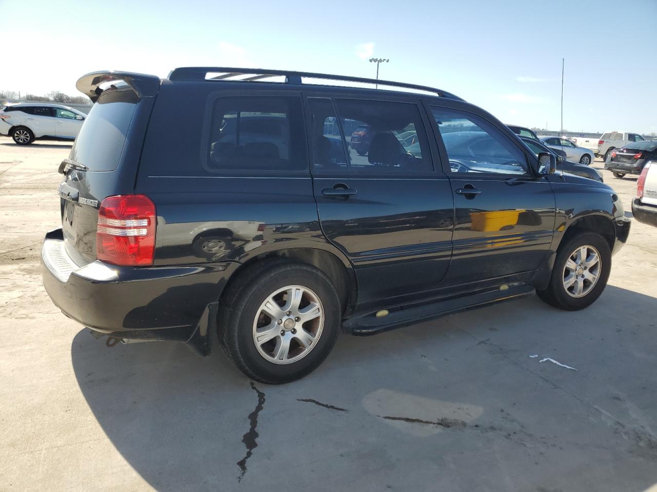 2002 Toyota Highlander VIN JTEGF21A620058029 Copart auction photo, side / rear end damage thumbnail 3