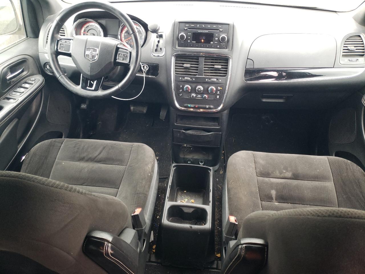 2015 Dodge Caravan VIN 2C4RDGBG5FR691863 Copart auction photo, front end / side damage thumbnail 8