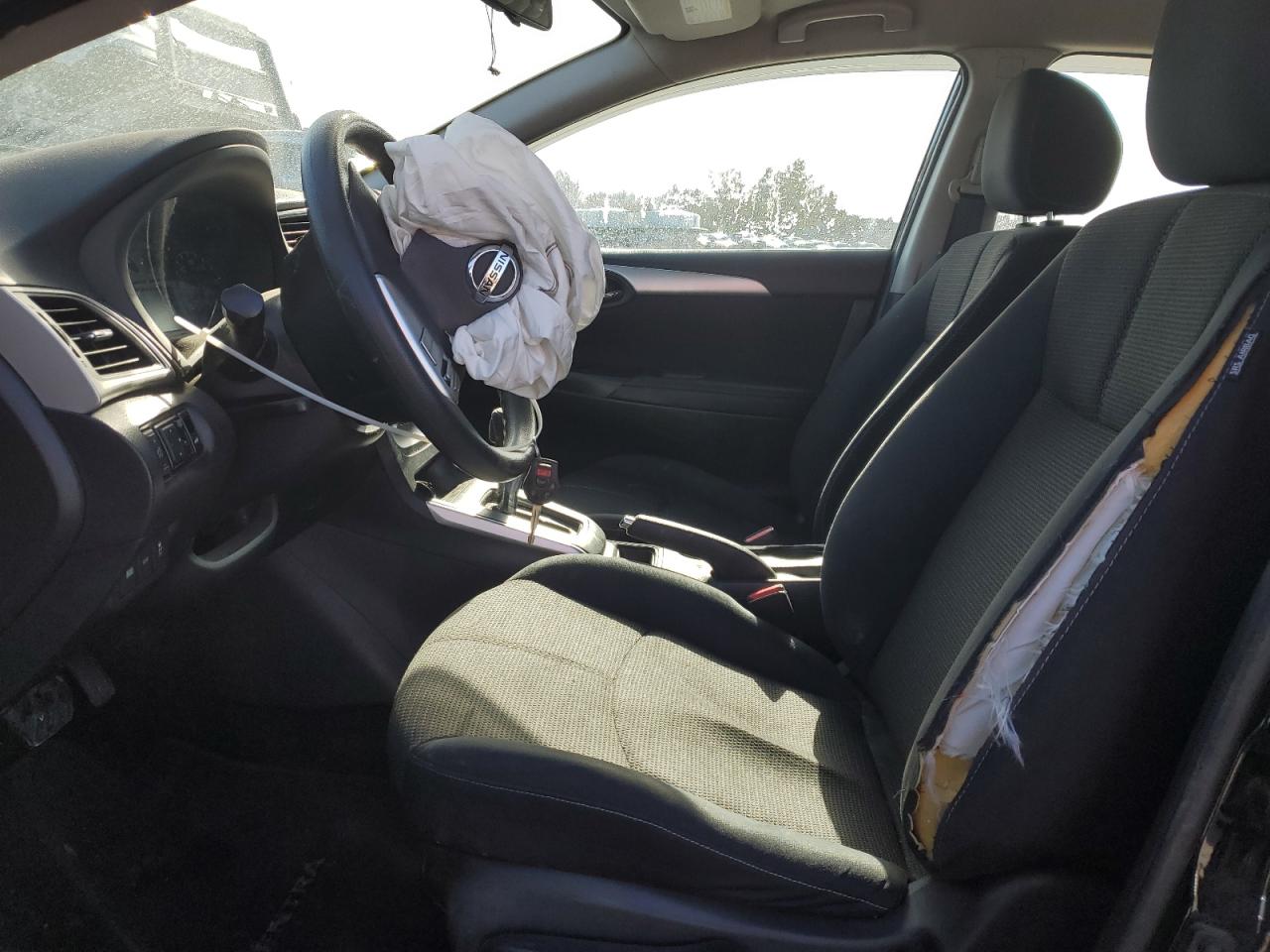 2017 Nissan Sentra VIN 3N1AB7APXHY216008 Copart auction photo, front end damage thumbnail 7