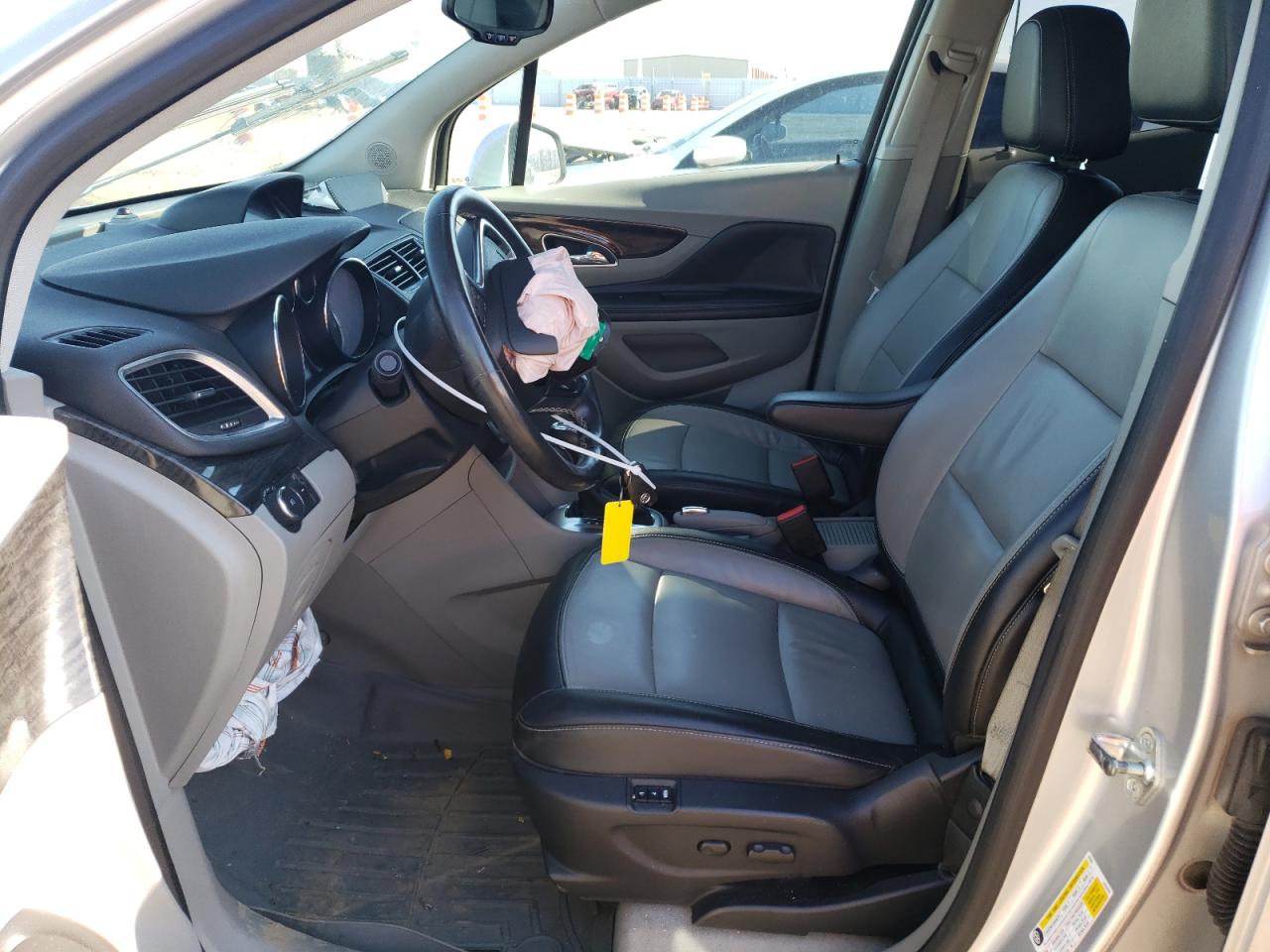 2016 Buick Encore VIN KL4CJGSB7GB573374 Copart auction photo, front end damage thumbnail 7