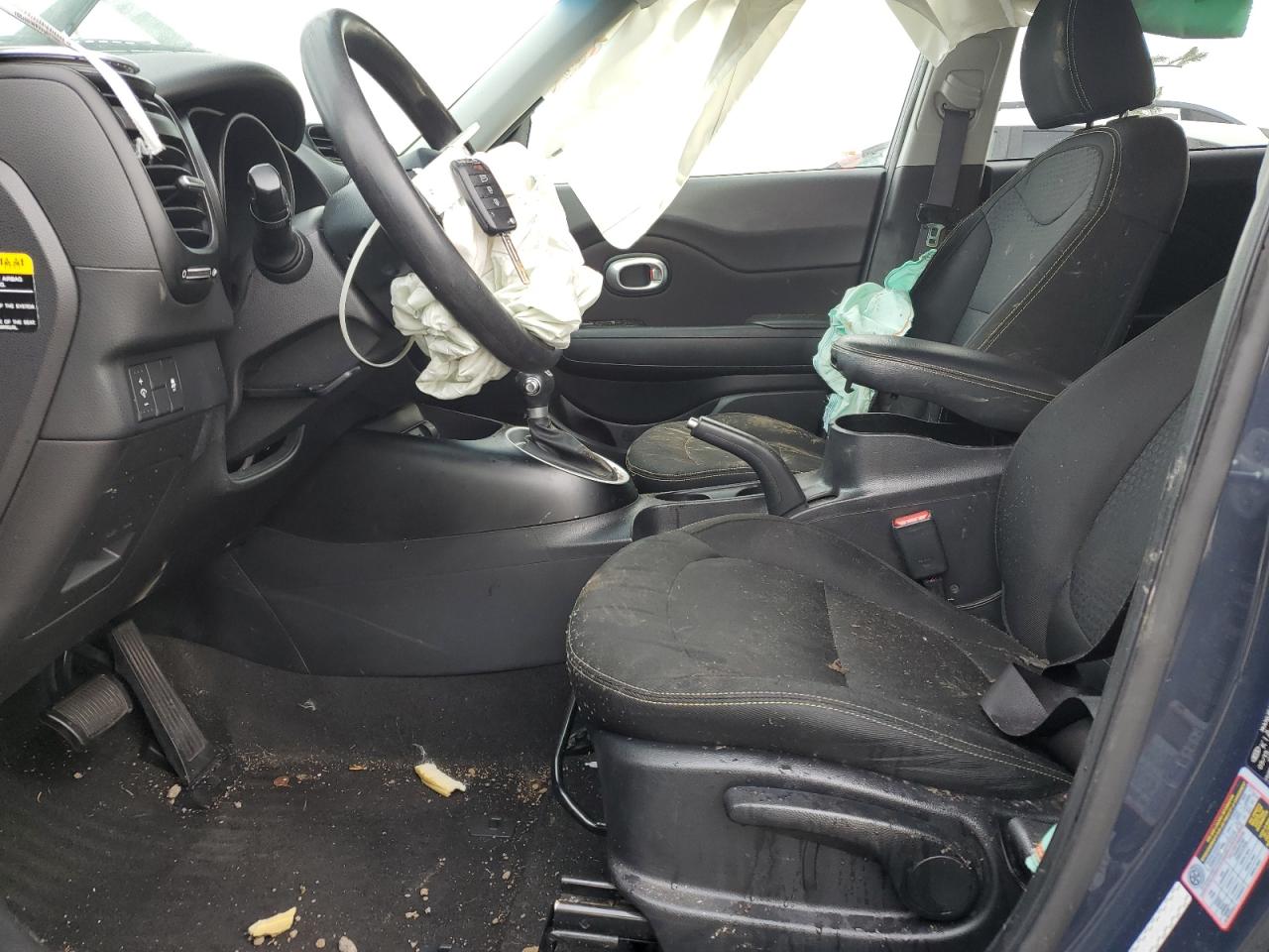 2016 KIA Soul VIN KNDJP3A56G7240389 Copart auction photo, all over damage thumbnail 7