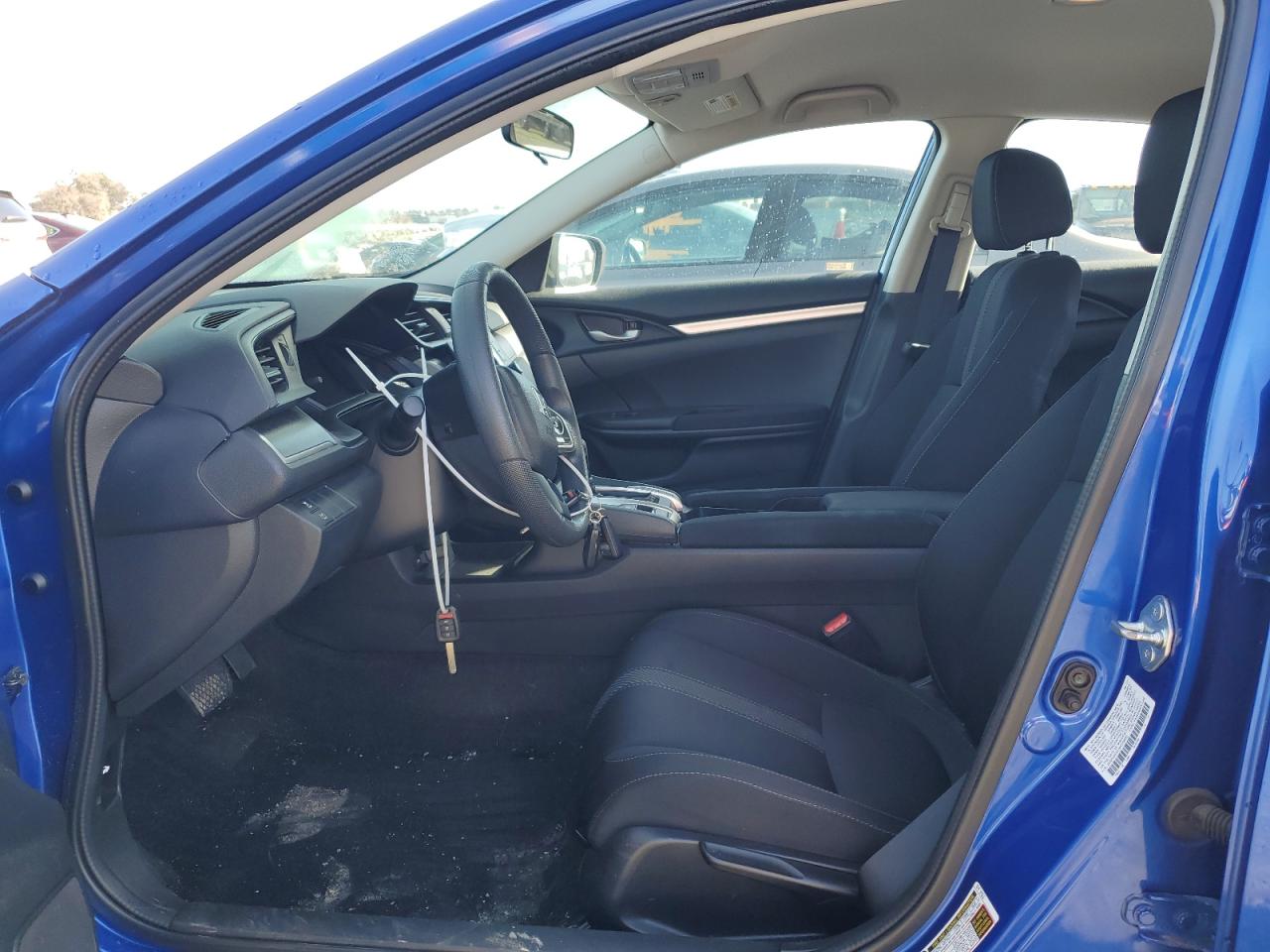 2017 Honda Civic VIN 2HGFC2F51HH575605 Copart auction photo, rear end / all over damage thumbnail 7