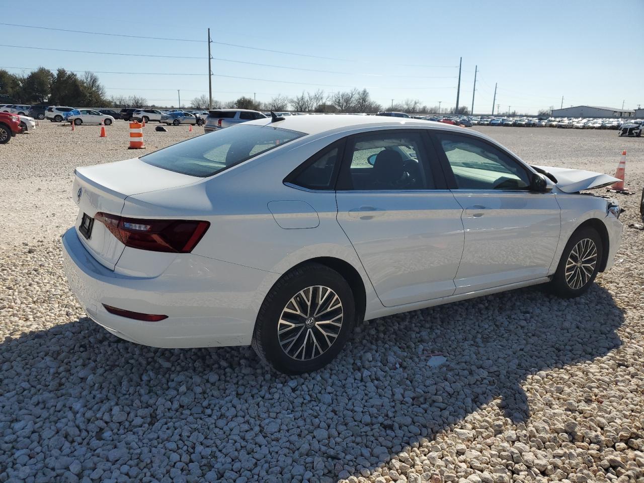 2021 Volkswagen Jetta VIN 3VWC57BU4MM015673 Copart auction photo, front end damage thumbnail 3
