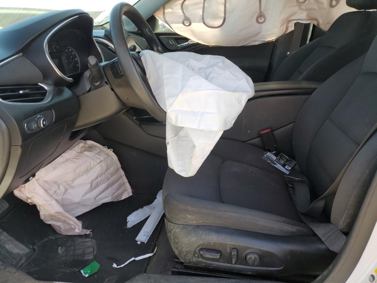 2020 Chevrolet Malibu VIN 1G1ZD5ST5LF055392 Copart auction photo, front end / frame damage damage thumbnail 7
