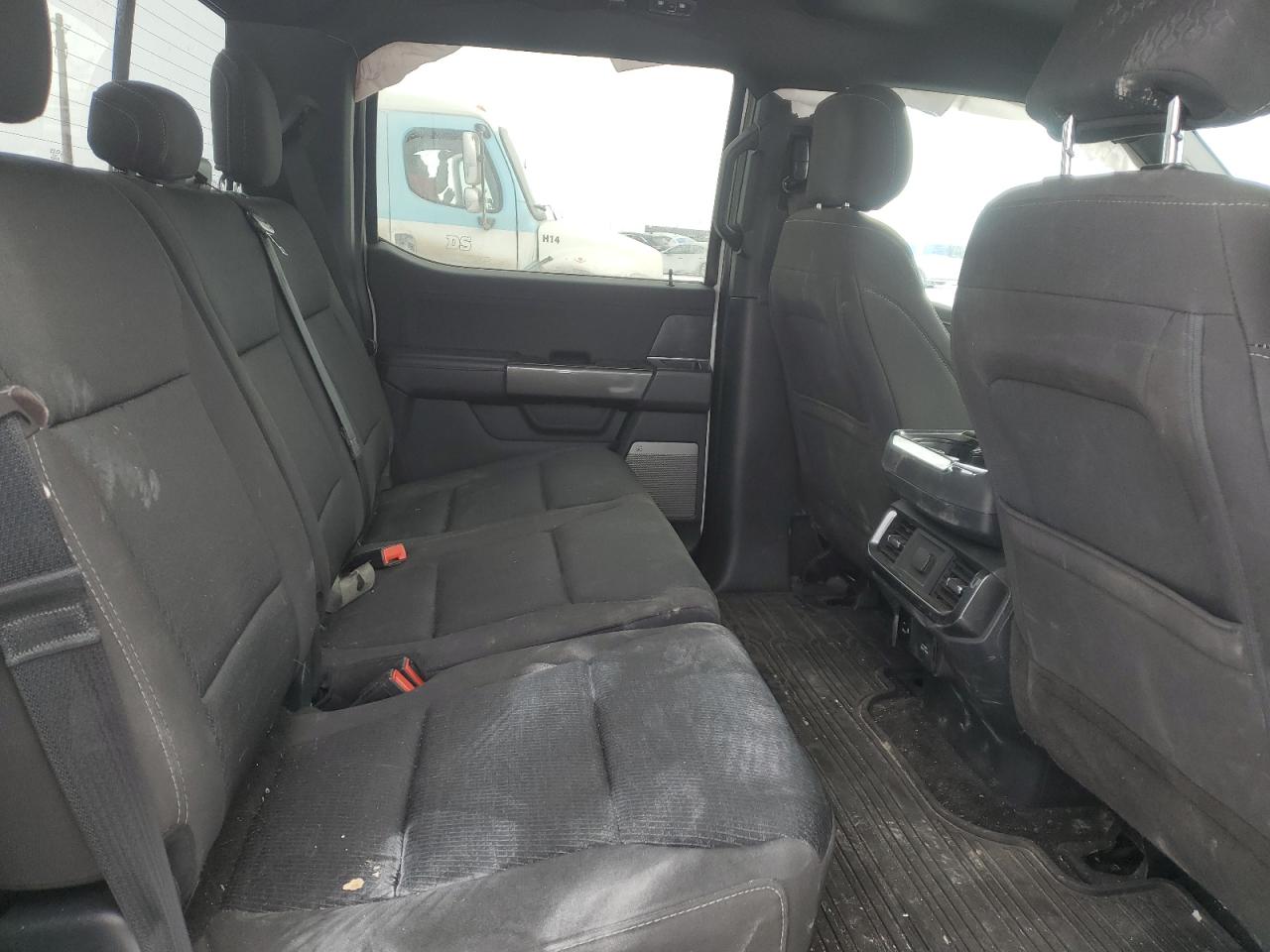 2021 Ford F-150 VIN 1FTFW1E87MFB21379 Copart auction photo, front end / side damage thumbnail 10