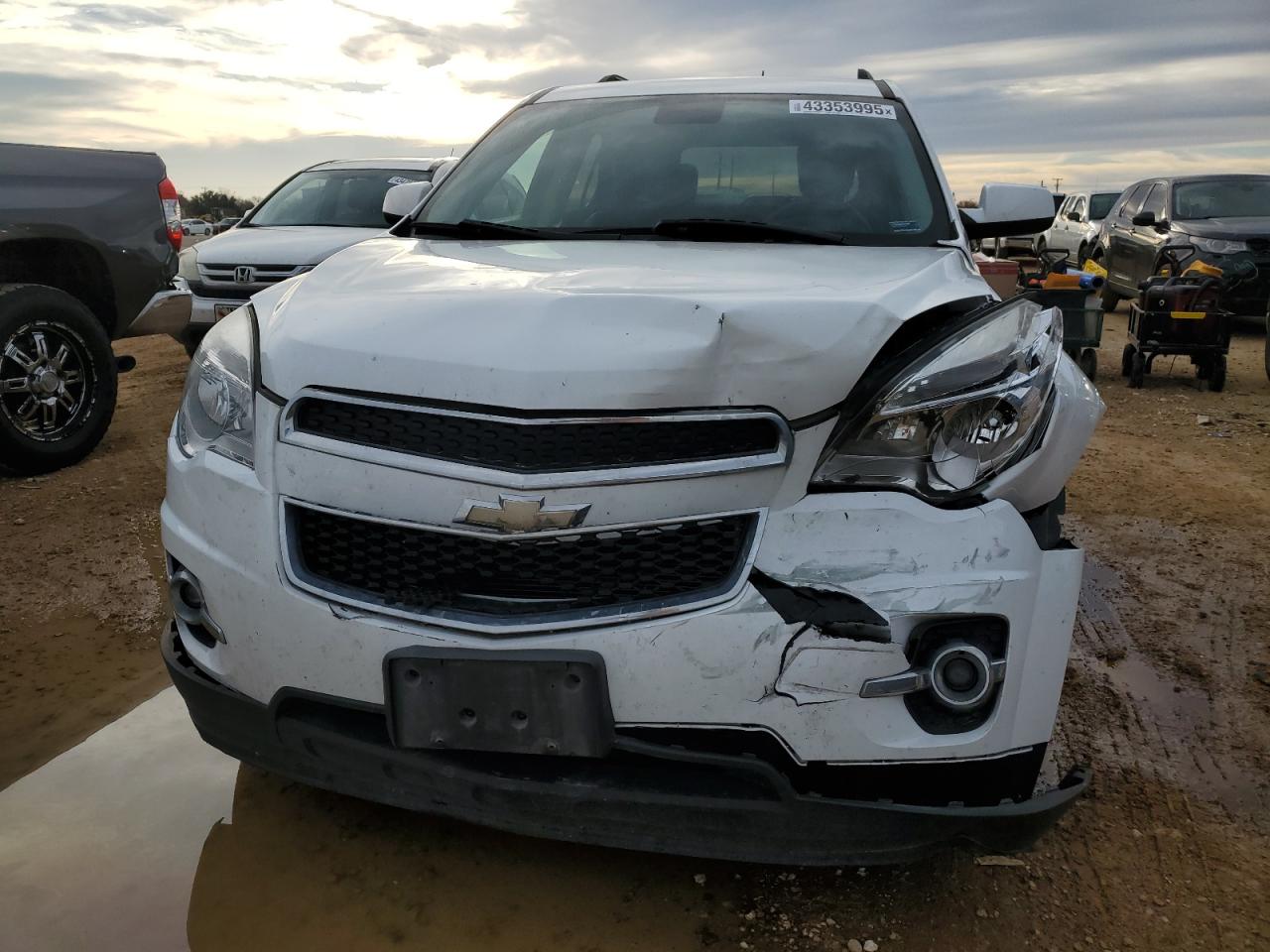 2013 Chevrolet Equinox VIN 2GNALPEKXD6180719 Copart auction photo, front end / minor dent/scratches damage thumbnail 5