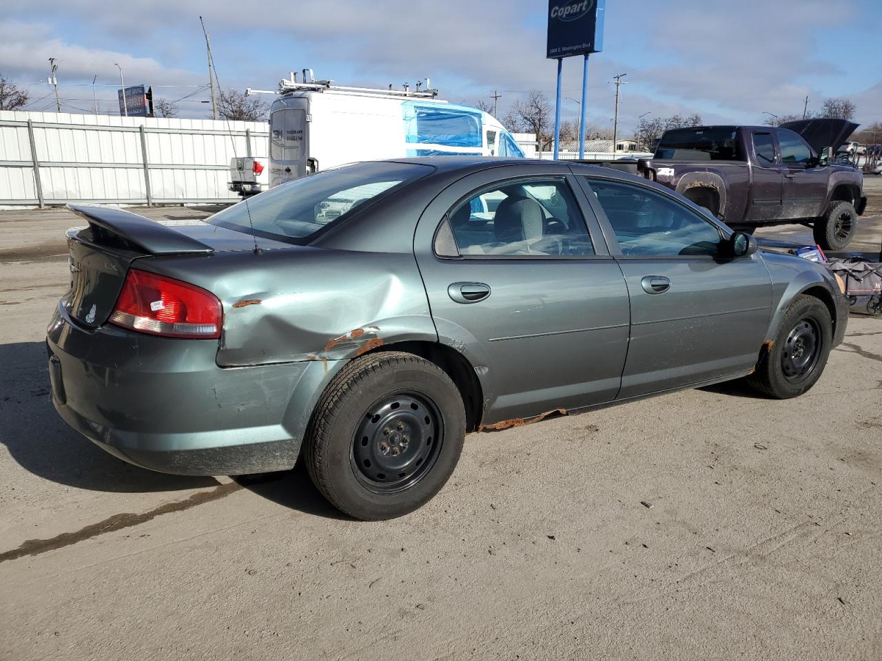 2004 Chrysler Sebring VIN 1C3EL46R34N184471 Copart auction photo, all over damage thumbnail 3