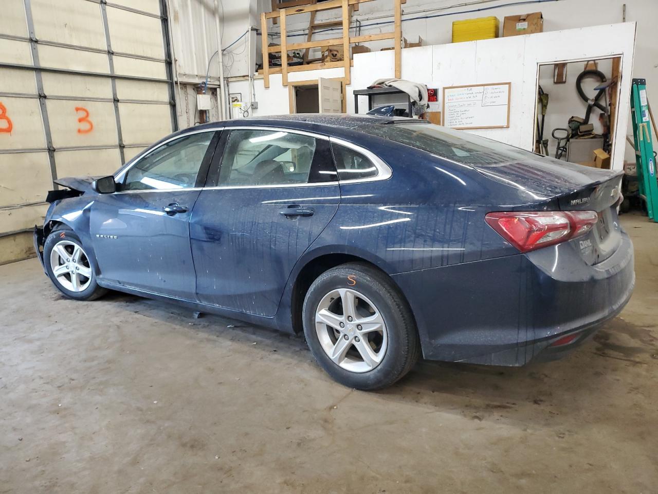 2022 Chevrolet Malibu VIN 1G1ZD5ST0NF140885 Copart auction photo, front end damage thumbnail 2