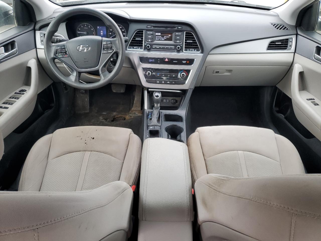 2017 Hyundai Sonata VIN 5NPE24AF8HH534873 Copart auction photo, rear end damage thumbnail 8