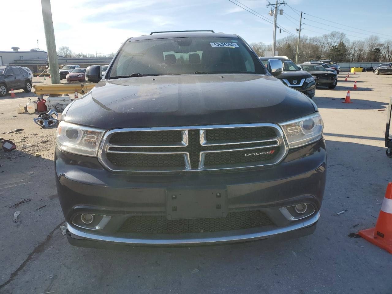 2016 Dodge Durango VIN 1C4RDJDG1GC397719 Copart auction photo, side damage thumbnail 5