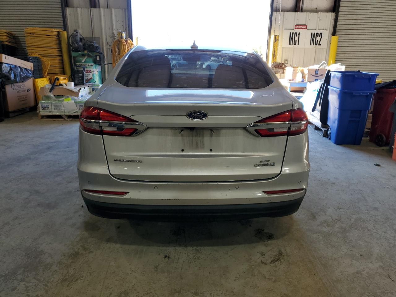 2019 Ford Fusion VIN 3FA6P0LU6KR226475 Copart auction photo, all over damage thumbnail 6
