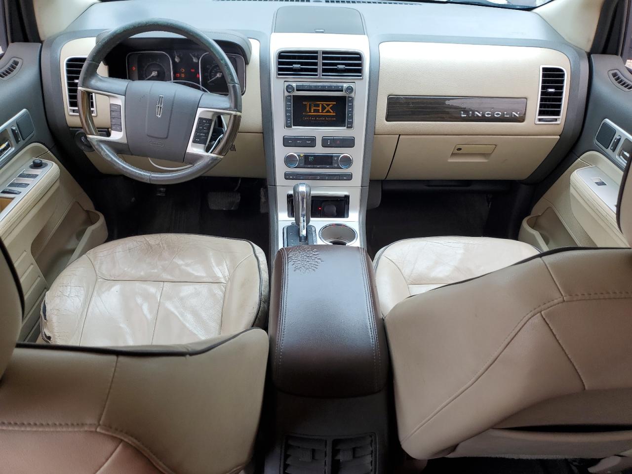 2009 Lincoln MKX VIN 2LMDU68C79BJ12829 Copart auction photo, front end / side damage thumbnail 8