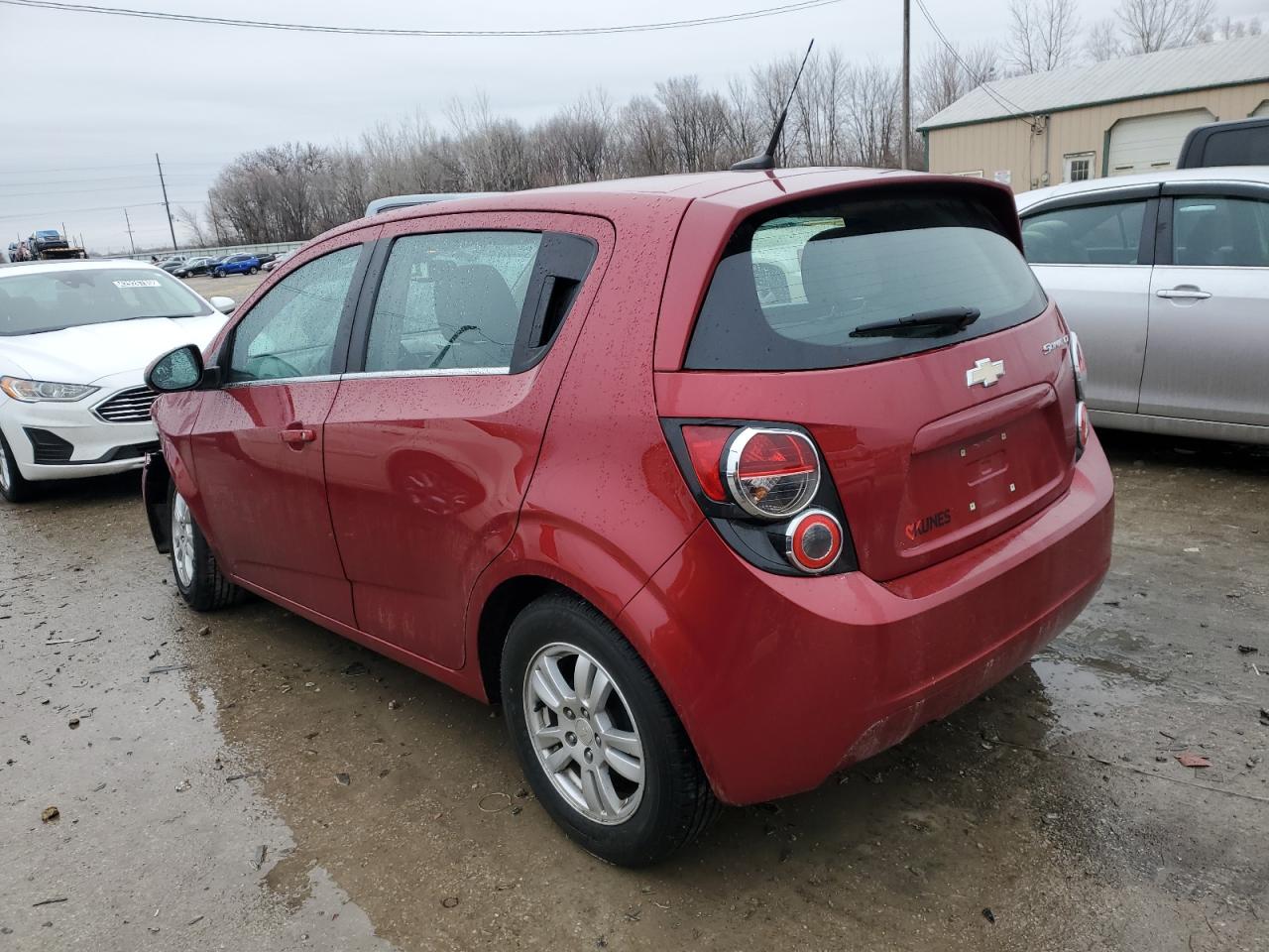 2013 Chevrolet Sonic VIN 1G1JC6SH5D4108493 Copart auction photo, front end damage thumbnail 2