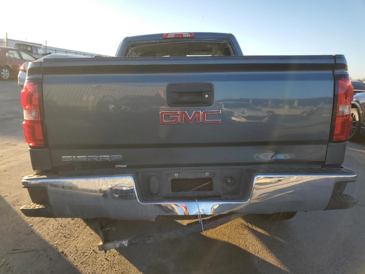 2014 GMC Sierra VIN 1GTR1TEH8EZ356767 Copart auction photo, front end / side damage thumbnail 6