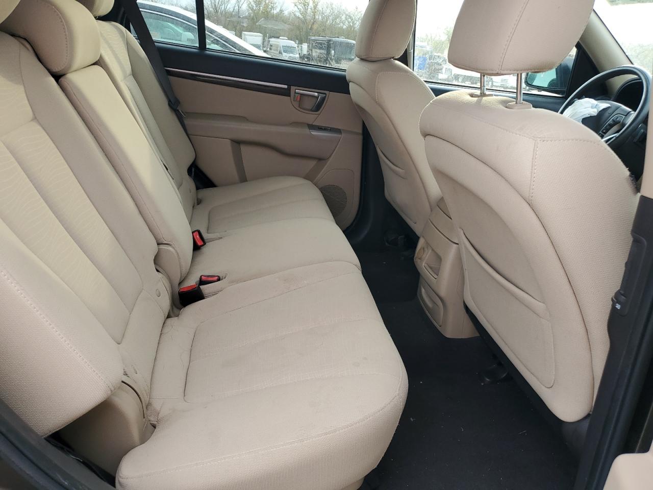 2012 Hyundai Santa Fe VIN 5XYZG3AB3CG155306 Copart auction photo, front end / side damage thumbnail 11