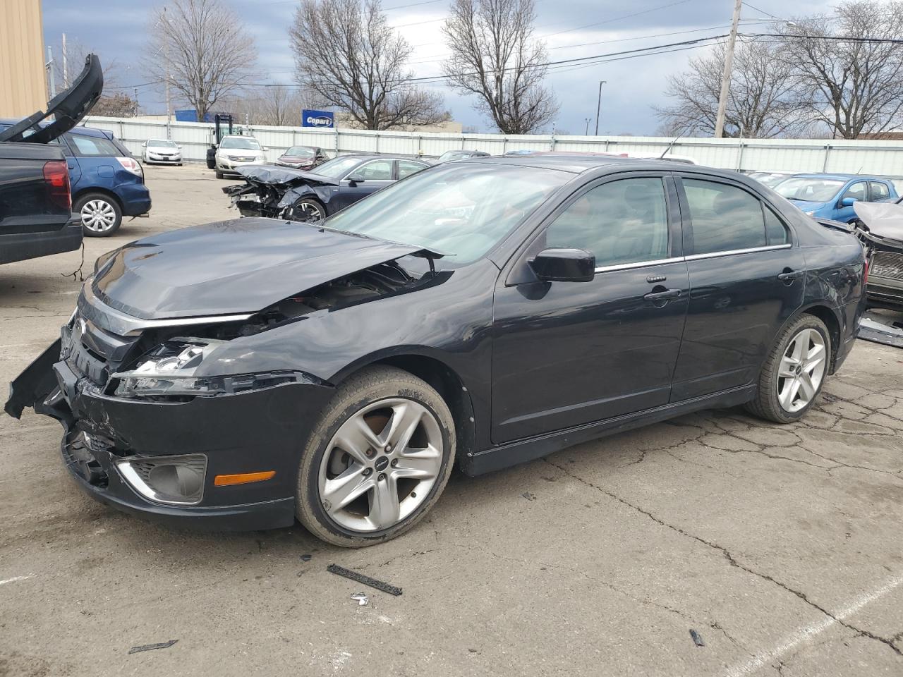 2012 Ford Fusion VIN 3FAHP0KC8CR245452