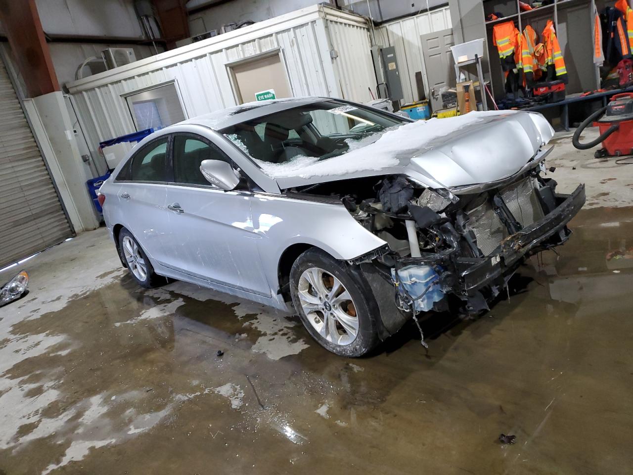 2013 Hyundai Sonata VIN 5NPEC4AC9DH649169 Copart auction photo, front end damage thumbnail 4