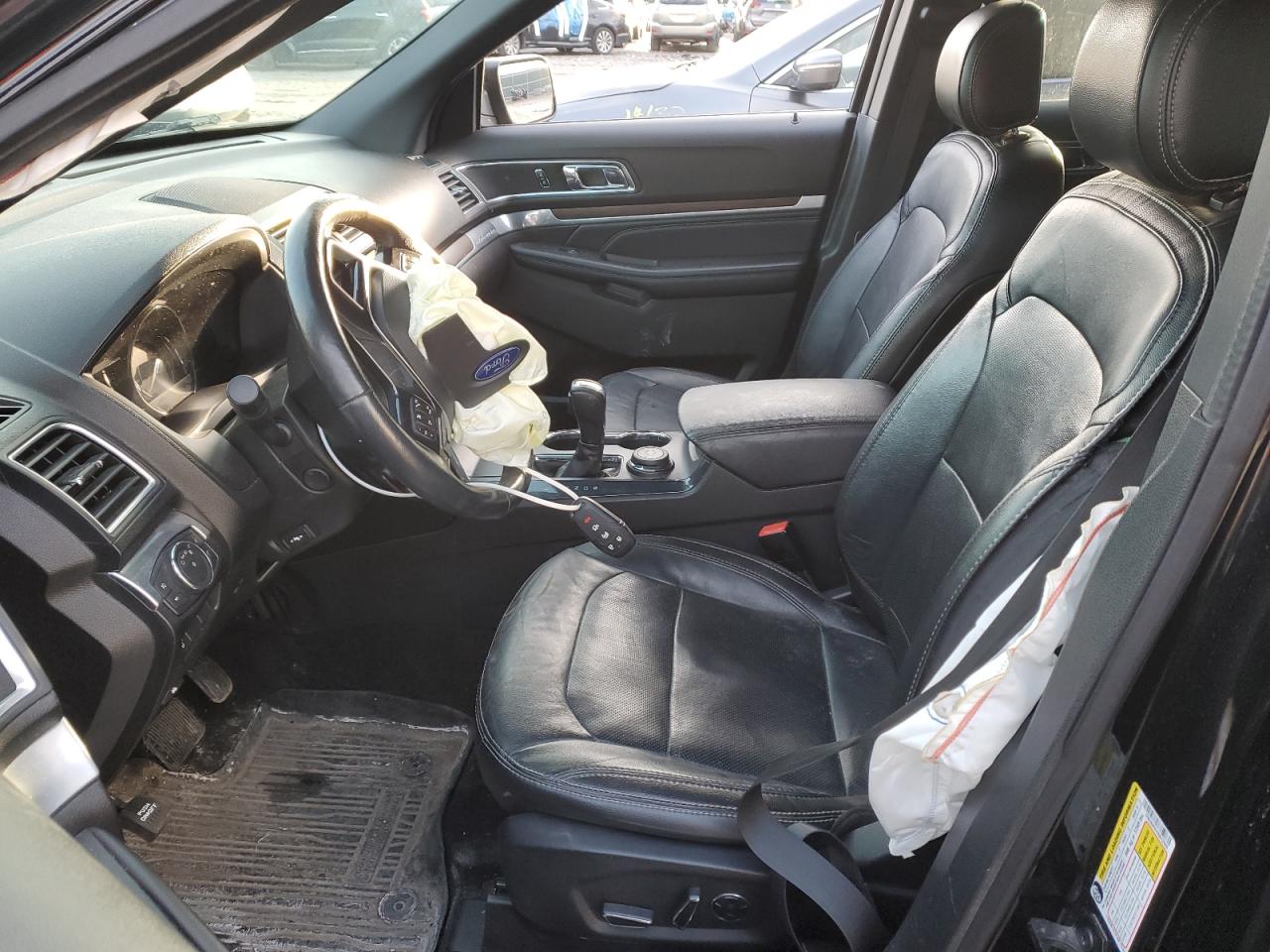 2017 Ford Explorer VIN 1FM5K8FH1HGE42909 Copart auction photo, front end / undercarriage damage thumbnail 7