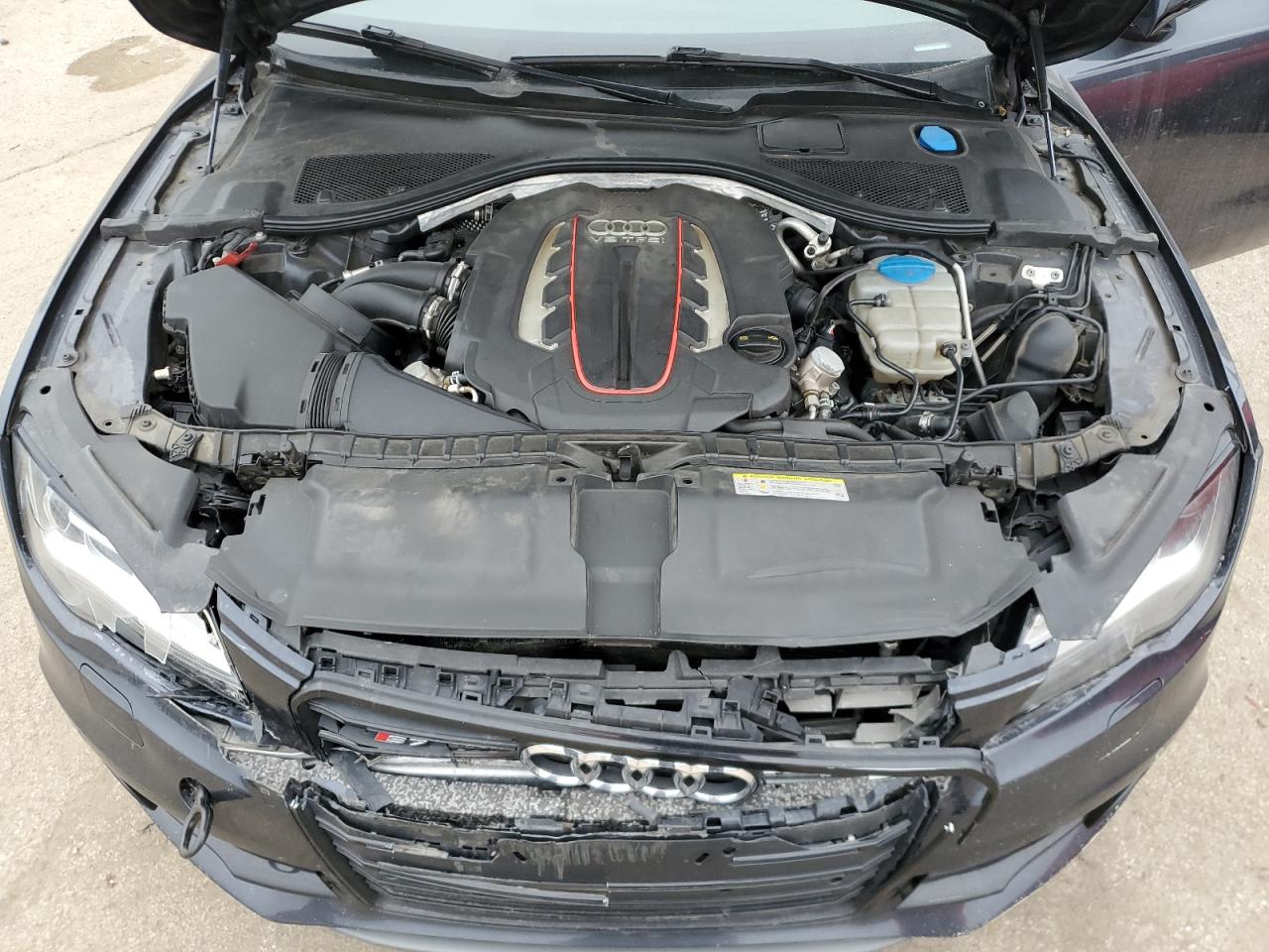 2014 Audi S7 VIN WAUW2AFC5EN045616 Copart auction photo, front end damage thumbnail 11