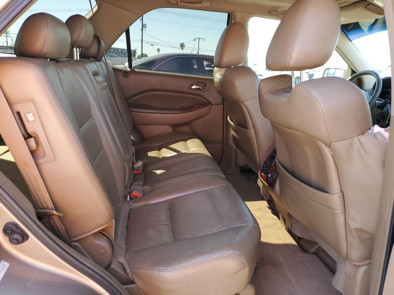 2004 Acura MDX VIN 2HNYD18954H560348 Copart auction photo, all over damage thumbnail 11