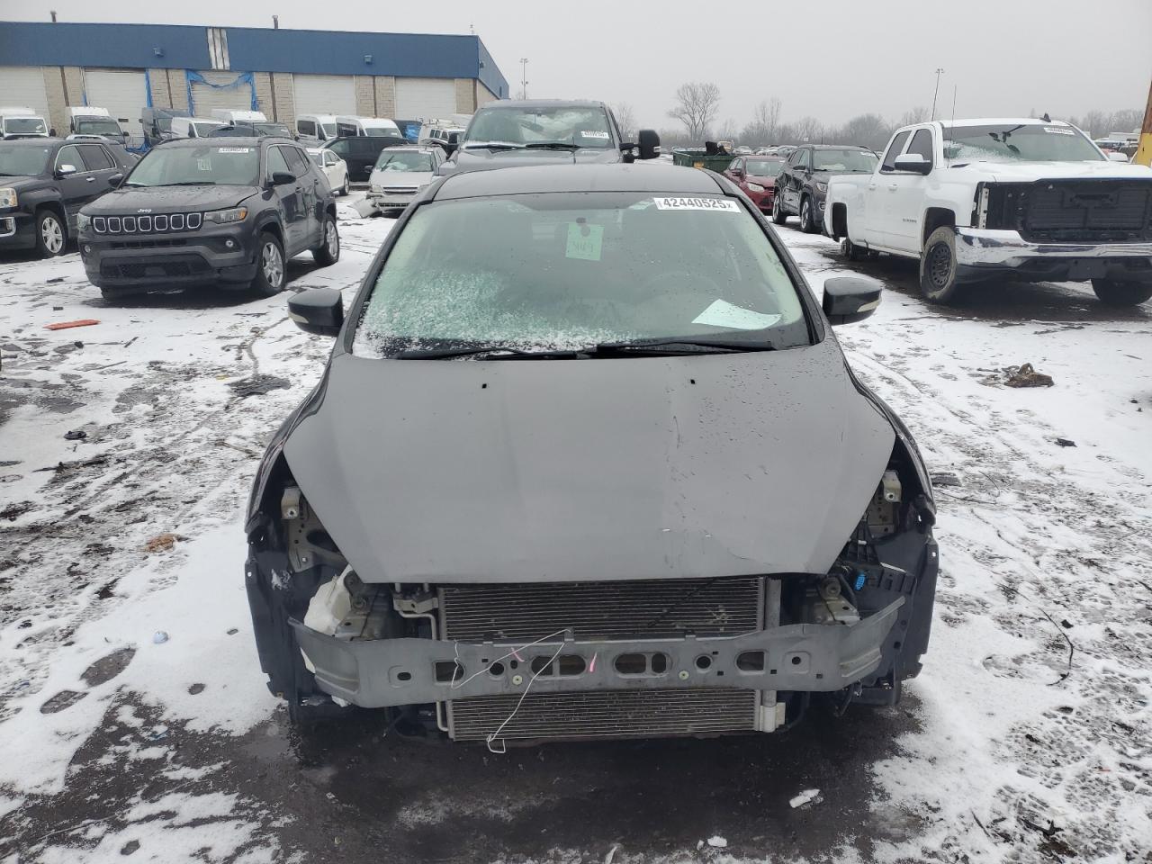 2015 Ford Focus VIN 1FADP3F26FL384130 Copart auction photo, front end damage thumbnail 5