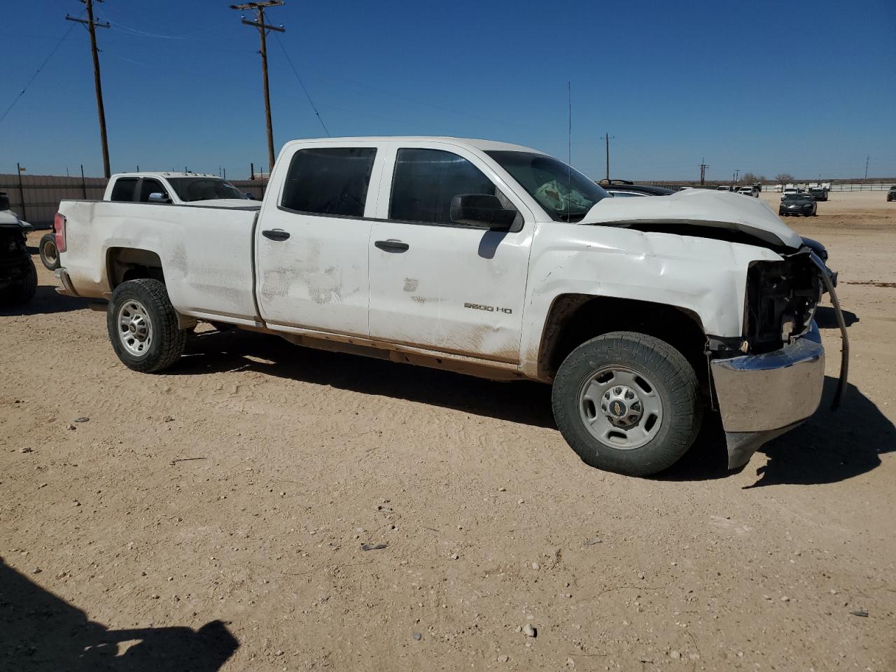 2018 Chevrolet Silverado VIN 1GC1KUEG6JF223122 Copart auction photo, front end / side damage thumbnail 4